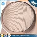 6" 8" 9" stainless steel pizza mesh screen seamless rimmed pizza pan